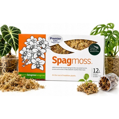 Spagmoss rašelinový mech 150 g 12 l