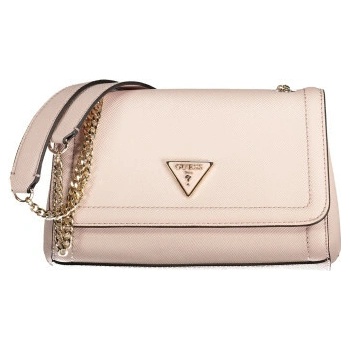 Elegantní kabelka Noelle s Řetízkovými Uchy Růžová 24.0X16.0X7.0