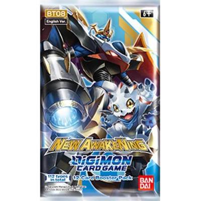 Bandai Digimon TCG New Awakening Booster BT08