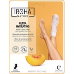 Iroha Nature Подхранваща маска за крака с праскова, 1 чифт - baby