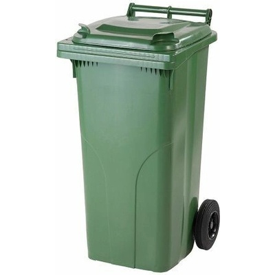 Meva Plastová popolnica 120 l PVC hranatá zelená