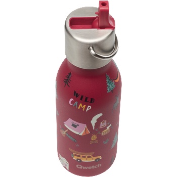 Qwetch Бутилка Isotherm KIDS, 350 ml - Yosemite Red