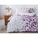 Xpose flanel obliečky IVANKA fialové 140x200 70x90