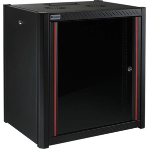 Mirsan Комуникационен шкаф Mirsan MR. WTN12U66.01, 19", 12U, 600 x 600 x 645 мм, за монтаж на стена, черен (MR.WTN12U66.01)