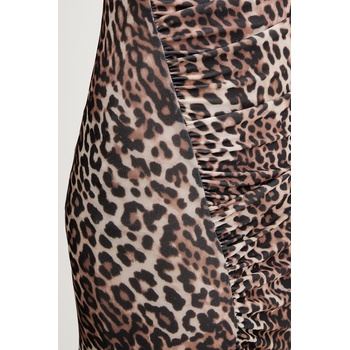 HUGO BOSS Рокля hugo в кафяво дълга с кройка по тялото 50546239 (50546239)