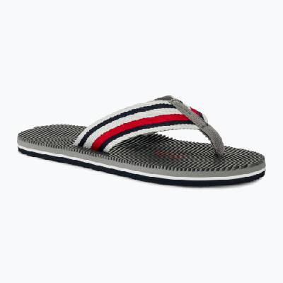 Мъжки Tommy Hilfiger Massage Footbed Oly Beach Sandal antique silver джапанки