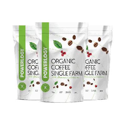 POWERLOGY Powerlogy Organic Coffee 3 x 250 g