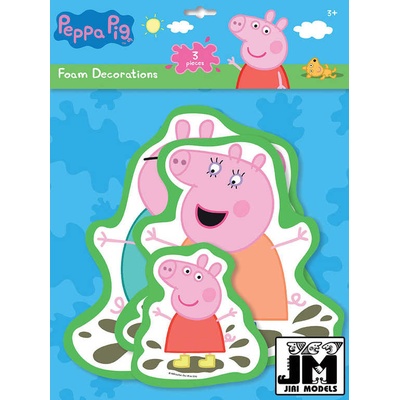 Peppa Pěnové samolepky wall decor