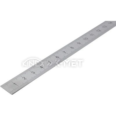 K-MET Гъвкава стоманена линийка K-MET 1017 - 300x13x0.5 мм (Клас 1) (1017)