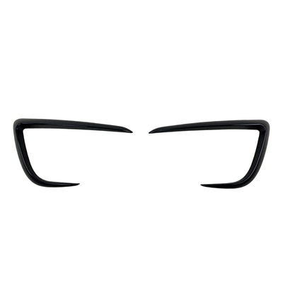 Добавки за броня около халогените за Tesla Model Y - черен гланц (A-TESLA-015)