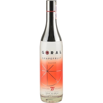 Goral Master Grapefruit 40% 0,7 l (čistá fľaša)