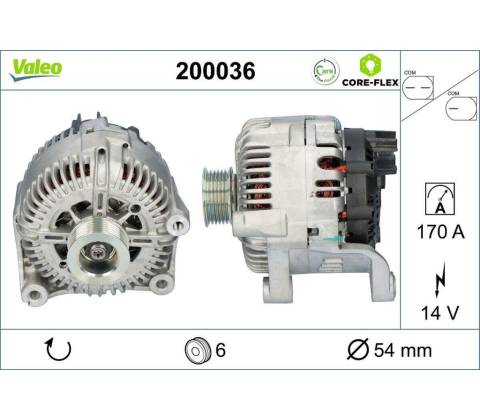 Alternátor VALEO 200036