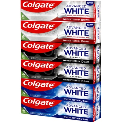 Colgate Advanced White Mix bielilaca 6 × 75 ml
