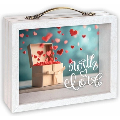 ZEP Andy with Love 6,5x21 Wood/Glass Savings Box RM1844
