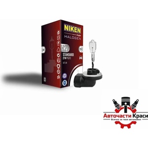 NIKEN Крушка niken - h27w/2 (881) 27w 12v (282316) - avtochastikrasi