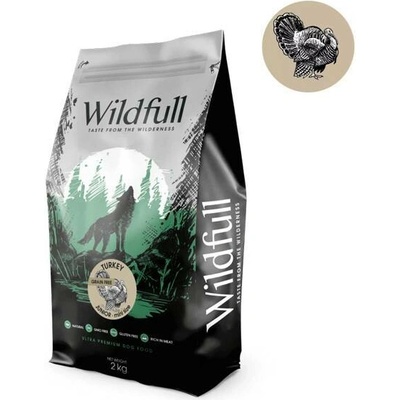Wildfull Dog Junior Mini Size Grain Free Turkey & Pumpkin 2 kg