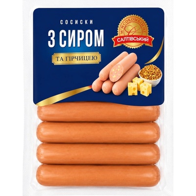 SMK Párky se sýrem a hořčicí 580 g