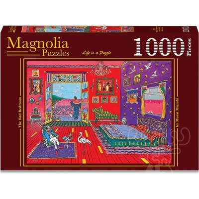MAGNOLIA Červená spálňa 1000 dielov