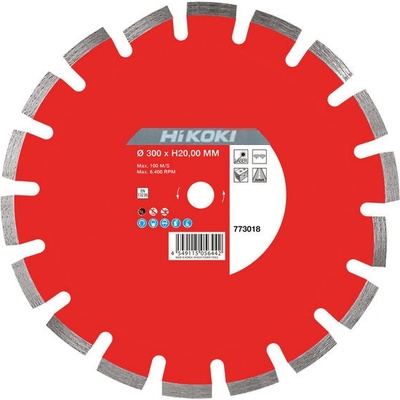 Hikoki Diamantový kotúč 350 mm 773016