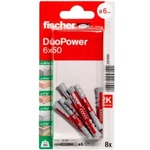 FISHER ДЮБЕЛ fischer 537650 duopower ф6х50мм УНИВЕРСАЛЕН 8бр (537650)