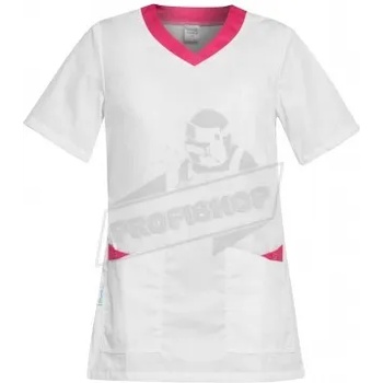 Image 1 of B-well Работна туника paola | Бяло | Розово (401294)