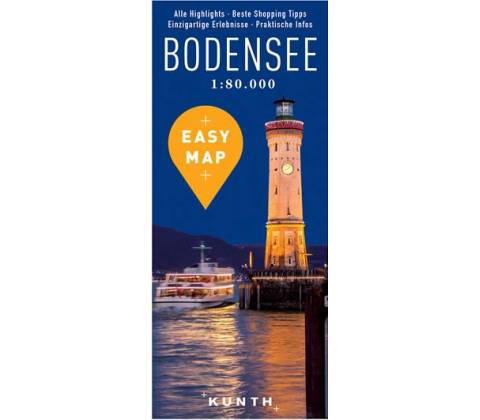 EASY MAP Bodensee 1:80.000
