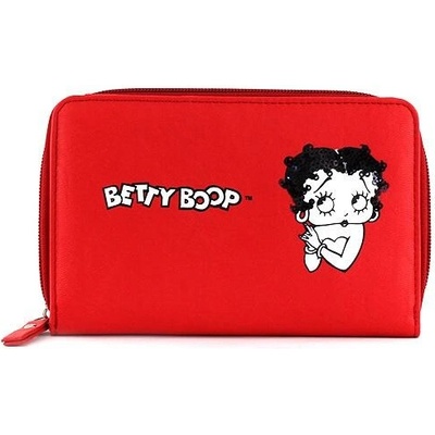 Betty Boop červená s motivem panenky