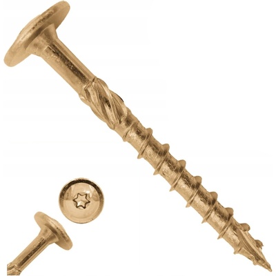 4x40mm Vruty / Skrutky do dreva s tanierovou hlavou