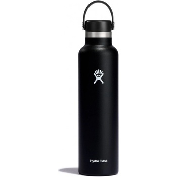 Hydro Flask Nerezová termolahev Standard Mouth Flex Cap 24 oz Černá 709 ml