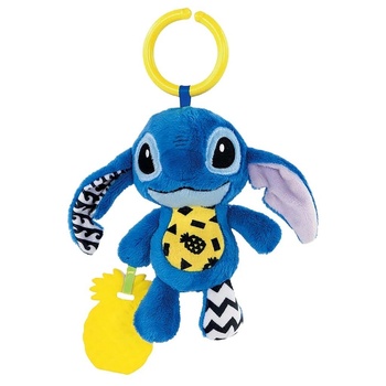 Clementoni Disney Baby Stitch Soft Rattle бебешка висяща играчка (17919) (17919)