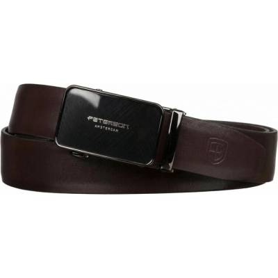 Peterson Pánský pásek PTN A013 D.BROWN