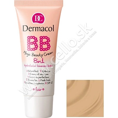 Dermacol BB Magic Beauty Cream make-up Fair 30 ml