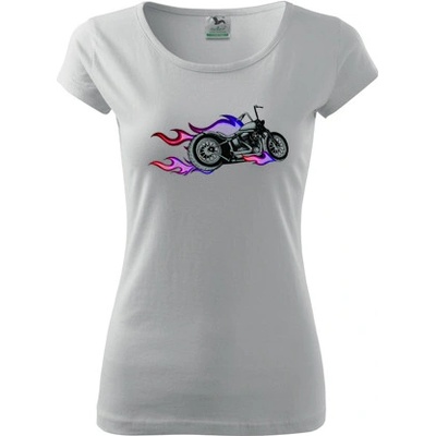 Dámske tričko s moto motívom 154 Cafe racer