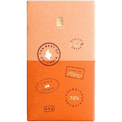 Lyra mléčná Kolumbie 70% 90 g