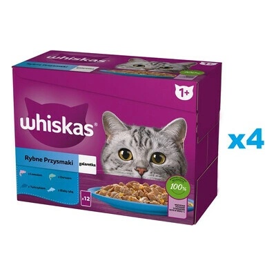 WHISKAS Adult sáček 48×85 g