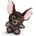 NICI - Глубшис плюшена играчка Прилепче Баку 15см