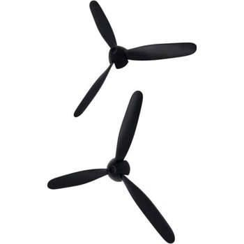 IQ models Třílistá vrtule pro letadla s černým unašečem NEW VERSION 2ks