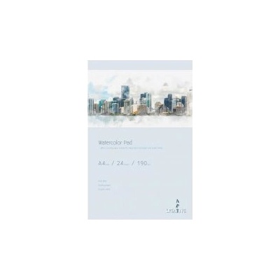 Eurocom Акварелен пад Creative Art А4 190г 24л