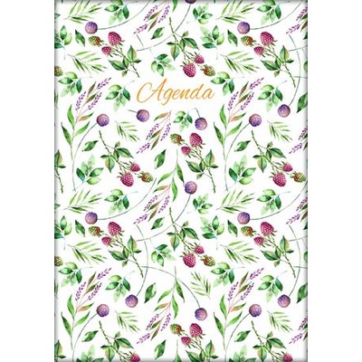 DAYLINER Календар, планер, A5, ежедневен, DAYLINER, "Colors", Berries DL6AG-COFA5NA-BR (DL6AG-COFA5NA-BR)