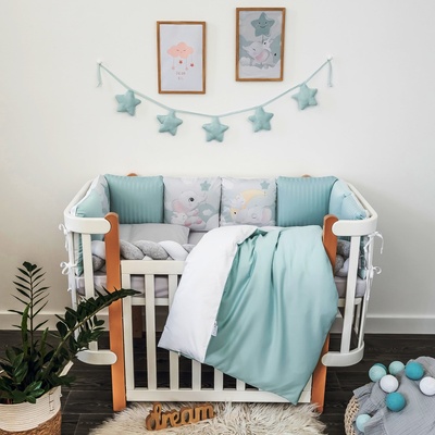 Veres Бебешки спален комплект veres СЛОНЧЕ МЕНТА