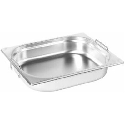 Gastronádoba nerezová GN 1/2 s uchami hĺbka 6,5 cm, objem 3500 ml 100019293