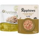 Applaws kuracie prsia s jahňacím v želé 70 g