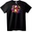 NOONEBRAND Тениска Коледен Дракон - 7XL, Black