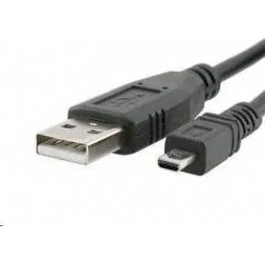PremiumCord USB Cable PremiumCord USB-A - MiniUSB 2 m Black (ku2m2d)