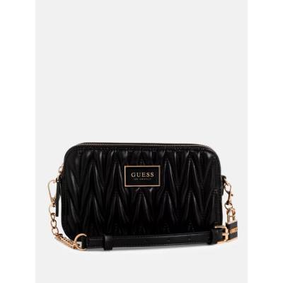 Guess dámská kabelka crossbody Fluer černá