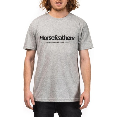Horsefeathers QUARTER T shirt ash