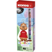 Kores Plastelína 10×20 g 10 barev