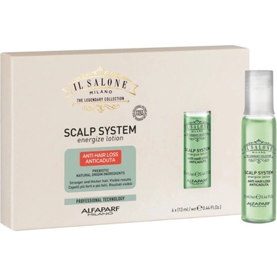 Alfaparf Milano Il Salone Milano Scalp System energizujúce sérum proti padaniu vlasov 6 x 13 ml