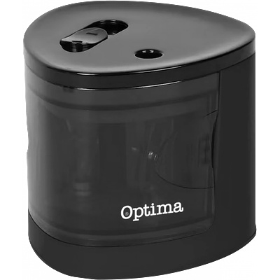Optima Настолна електрическа острилка Optima, двойна, черна (33277-А)