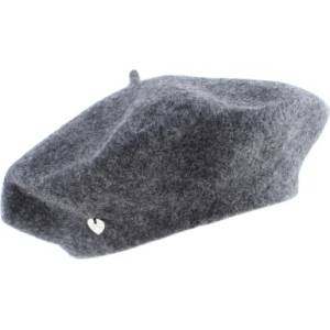  Дамска вълнена барета HatYou CP0764, Тъмносив меланж